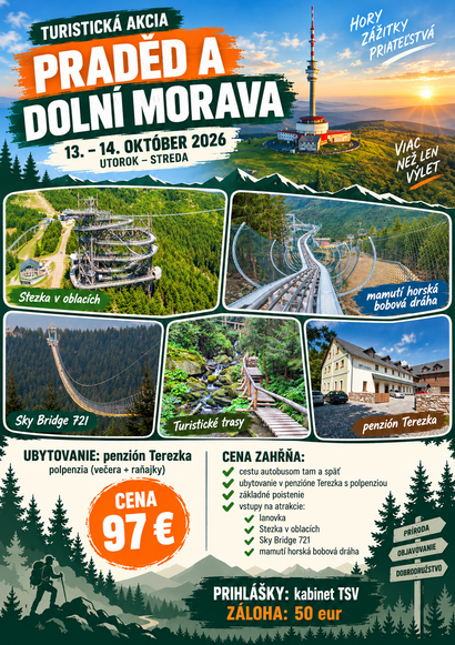 Turistická akcia Praděd a Dolní Morava