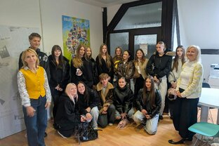 Zväčšiť fotografiu - Hravá a inšpiratívna nemčina - tretiaci na návšteve v babylon education