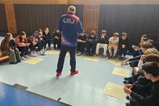 Zväčšiť fotografiu - Jesenné účelové cvičenie prvákov a druhákov