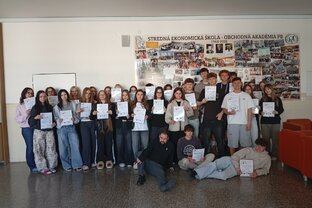 Zväčšiť fotografiu - Týždeň plný jazykových zážitkov: angličtina, ktorá nás bavila