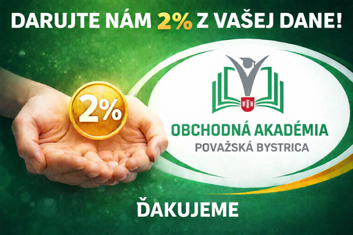Darujte nám 2 %