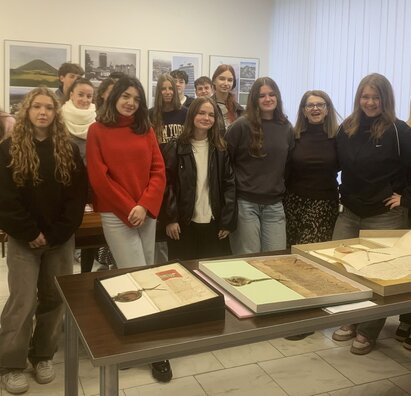 Archívy – základ identity štátu - exkurzia do histórie s triedou 3. A