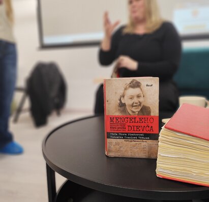 Beseda s autorkou knihy Mengeleho dievča