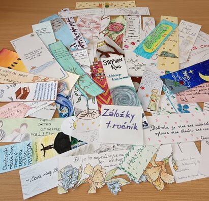 Projekt Záložka do knihy spája slovenské školy: Citát z knihy, ktorá zmenila môj pohľad na svet.