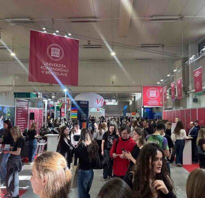 Štvrtáci navštívili veľtrh vysokých škôl Gaudeamus v Bratislave