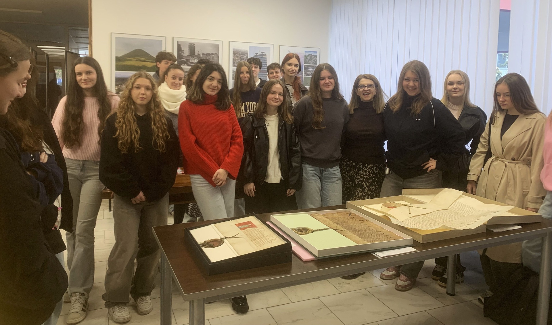 Archívy – základ identity štátu - exkurzia do histórie s triedou 3.A