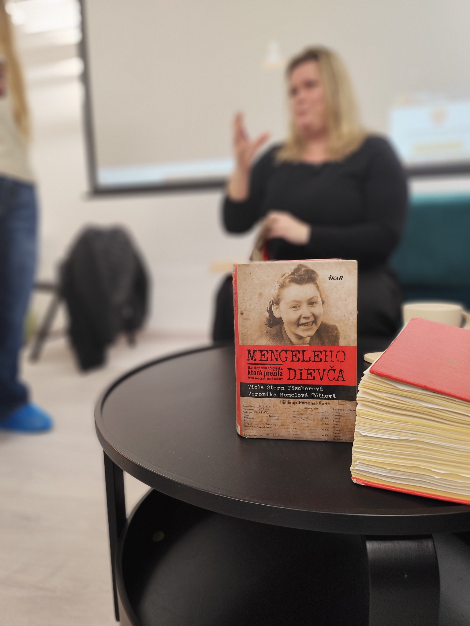 Beseda s autorkou knihy Mengeleho dievča