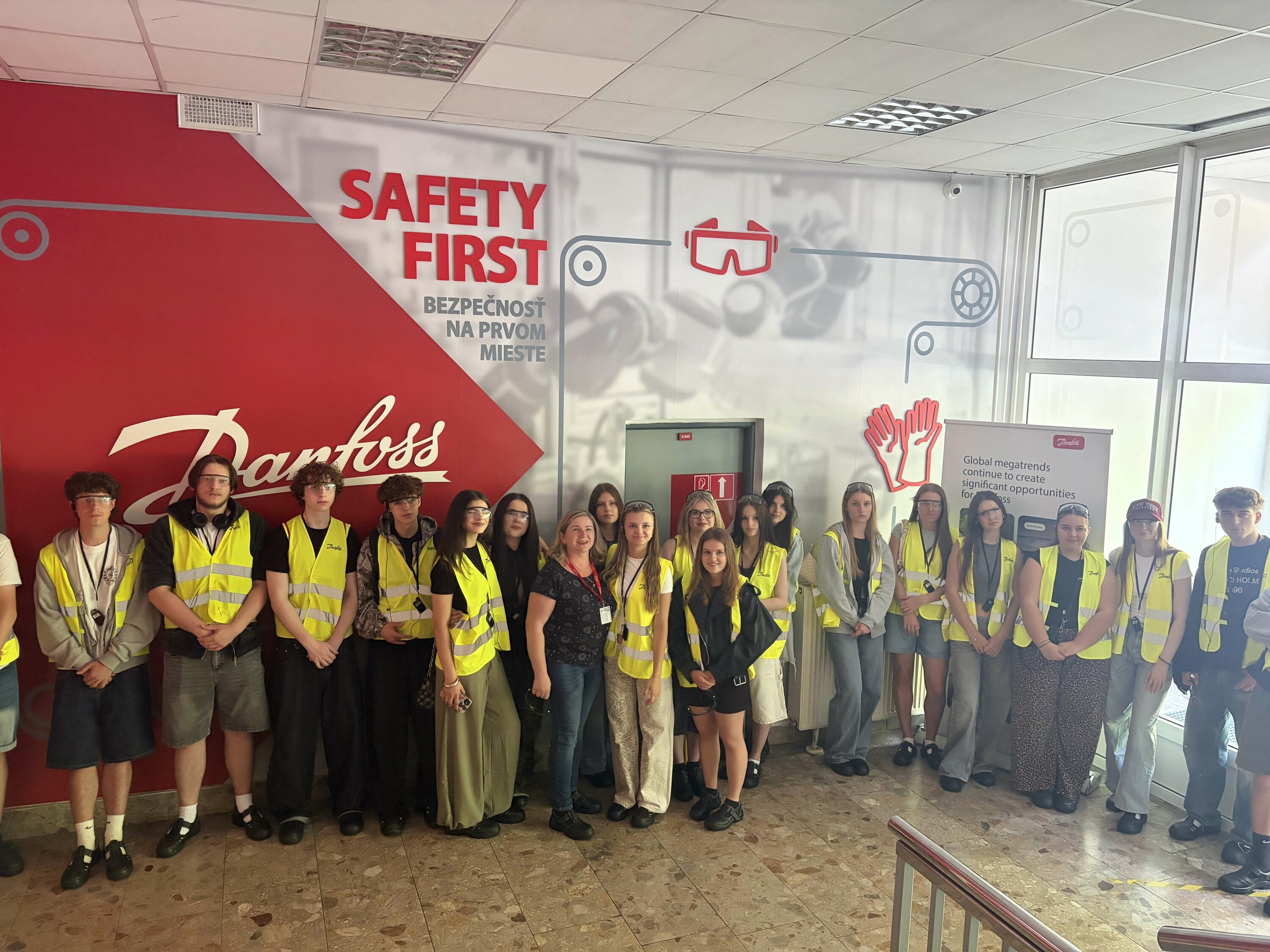 Exkurzia vo firme Danfoss Power Solutions, a. s.