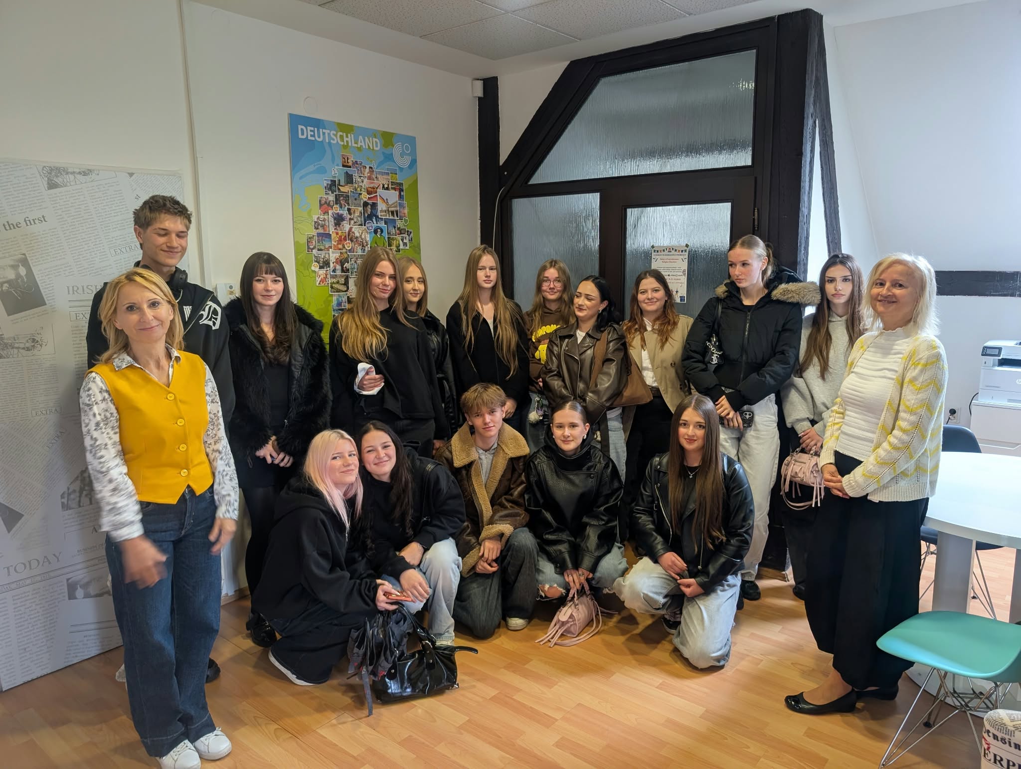 Hravá a inšpiratívna nemčina - Tretiaci na návšteve v Babylon education